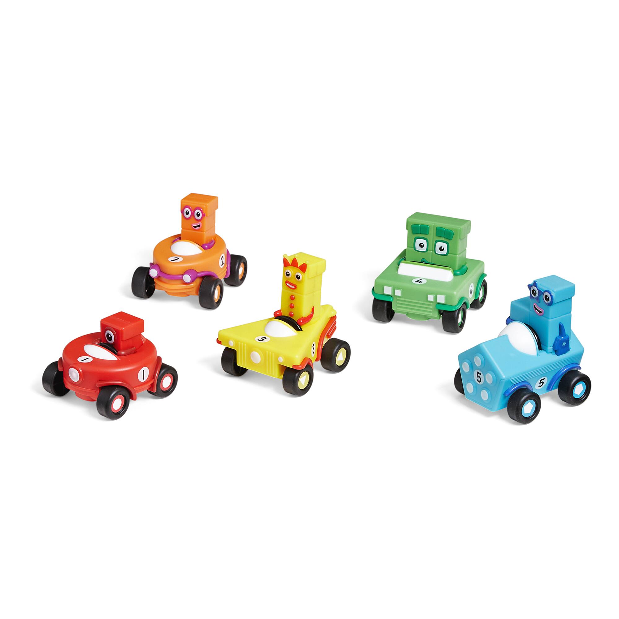 hand2mind Numberblocks® Mini Vehicles Play Set